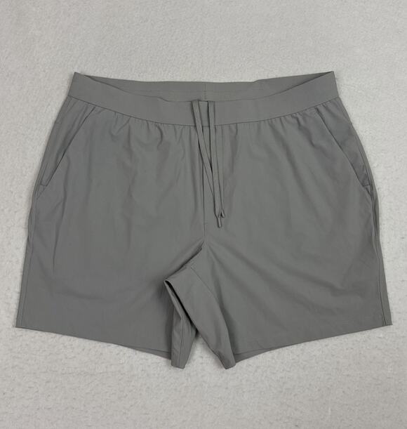 Ten Thousand Other - Ten Thousand Interval Shorts Mens XXL Gray 6 Inch Stretch Training Gym Athletic